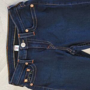 True Religion Jennie Mid Rise Curvy Fit Skinny Women's Jeans 29x31